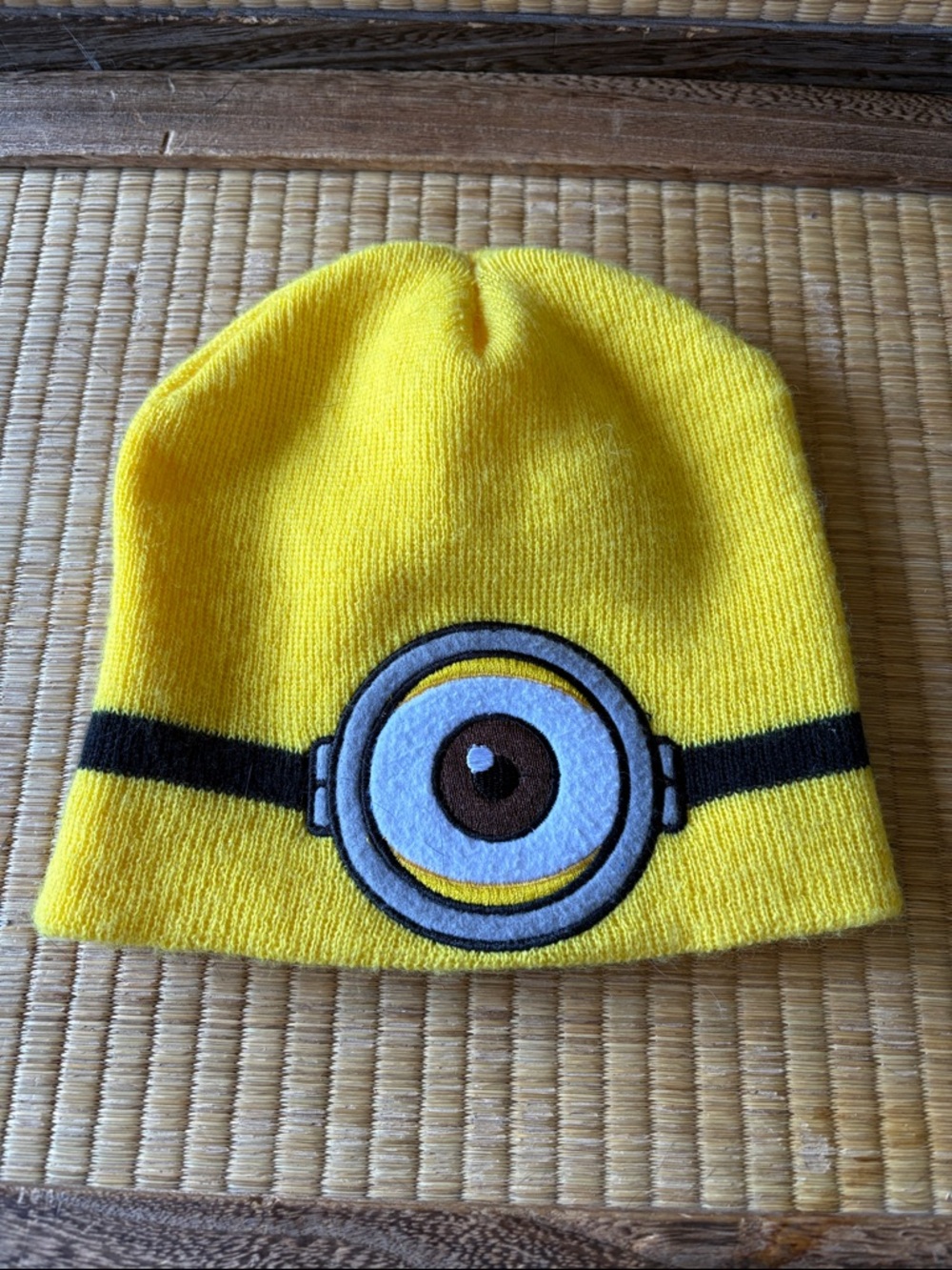 🌟 KIDS: DESPICABLE ME: Yellow Minion Beanie Hat- NWOT